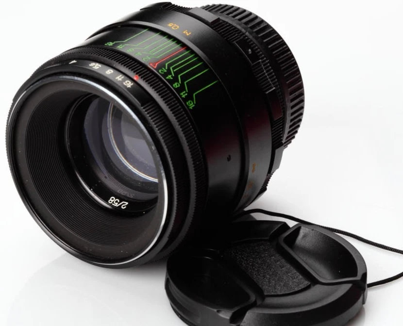 Helios 44-2 EXC 58mm f2 CLA Soviet portrait Lens DSLR M42 Mount Manual
