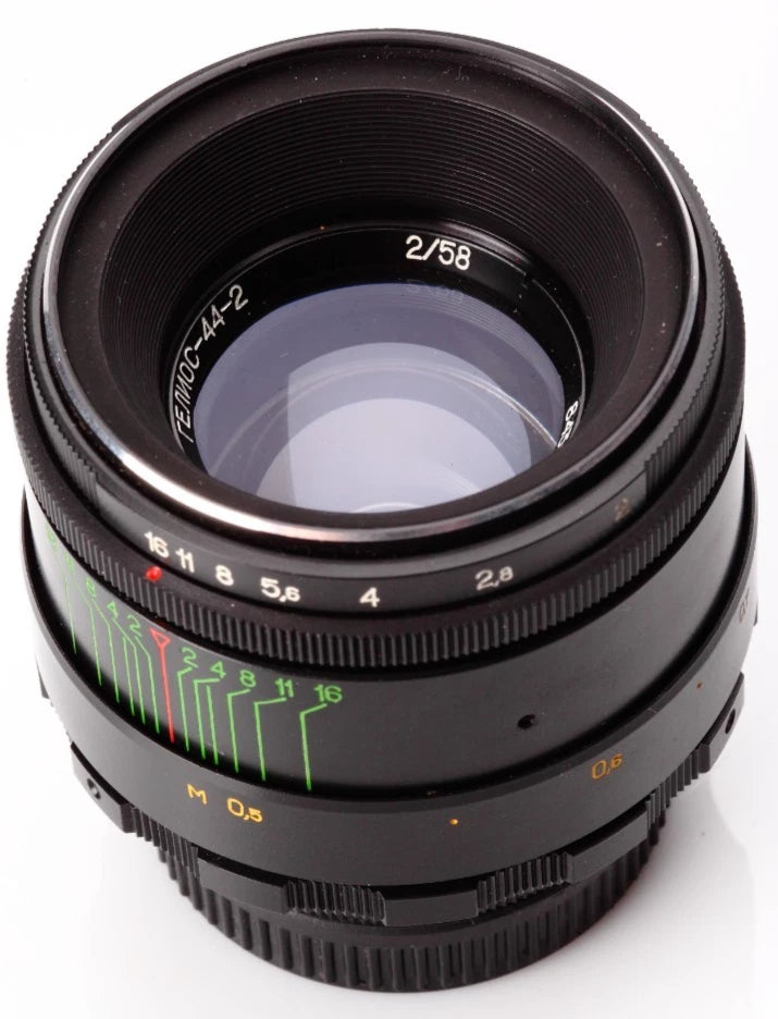 Helios 44-2 EXC 58mm f2 CLA Soviet portrait Lens DSLR M42 Mount Manual